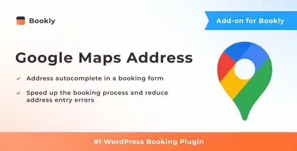 Bookly Google Maps Address Add-on