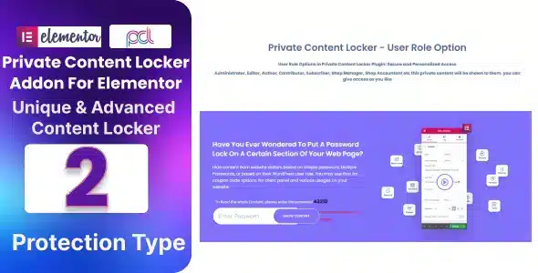 BWD Private Content Locker for Elementor