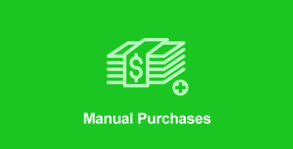 Easy Digital Downloads Manual Purchases