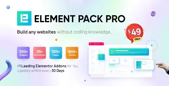 Element Pack - Addon for Elementor Page Builder