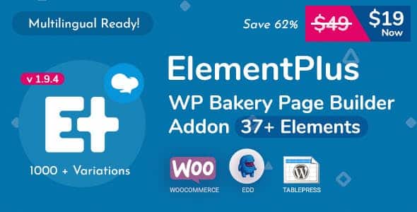Element Plus WPBakery Page Builder Addon