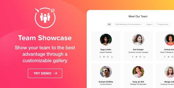 Elfsight Team Showcase