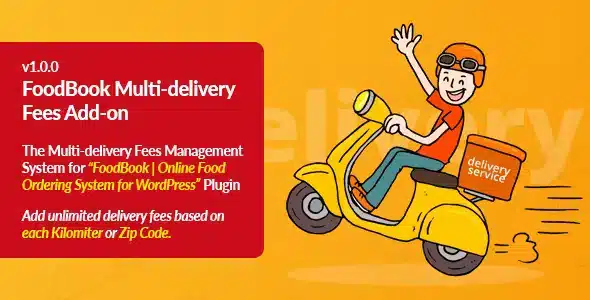 FoodBook Multi-delivery Fees Addon