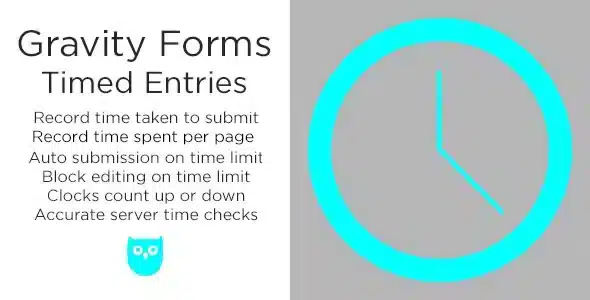 Gravity Forms Timed Entries