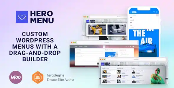 Hero Menu – Responsive WordPress Mega Menu Plugin