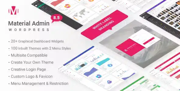 Material – White Label WordPress Admin Theme