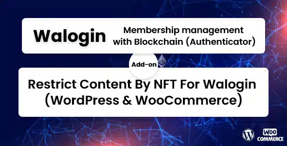 Restrict Content By NFT For Walogin