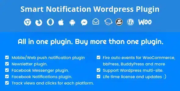 Desktop & Mobile Push Notification System WordPress Plugin