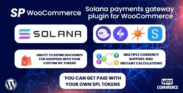 SPay WooCommerce – Solana Payments Gateway Plugin