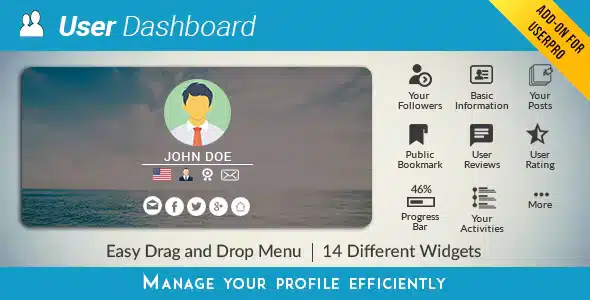 UserPro Dashboard Addon
