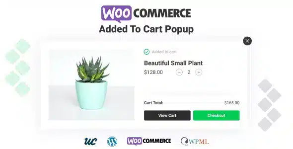 WooCommerce Added To Cart Popup (Ajax)