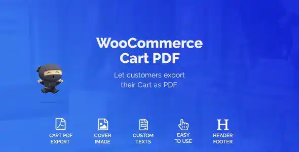 WooCommerce Cart PDF