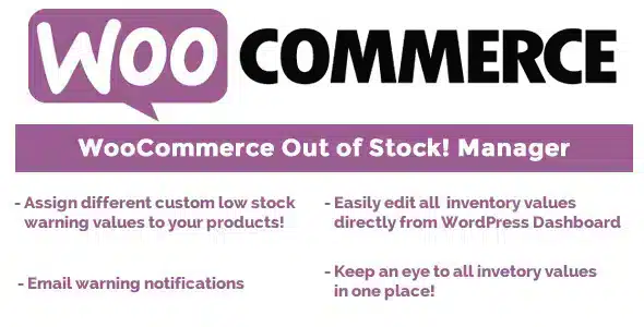 WooCommerce Out of Stock! Manager (2946)