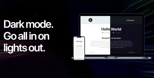 WP Dark Mode