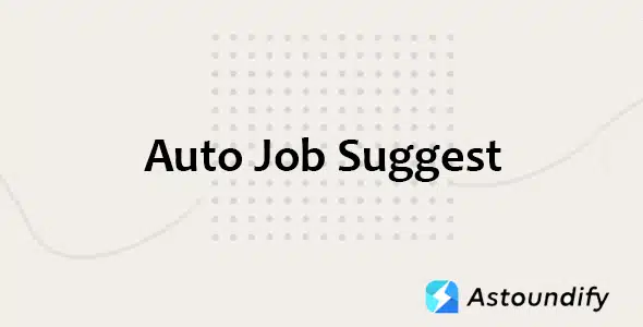 Auto Job Suggest for WP Job Manager