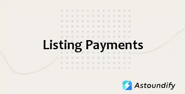 WP Job Manager Listing Payments