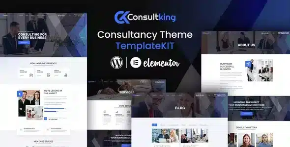 Consultking - Business Elementor Template Kit