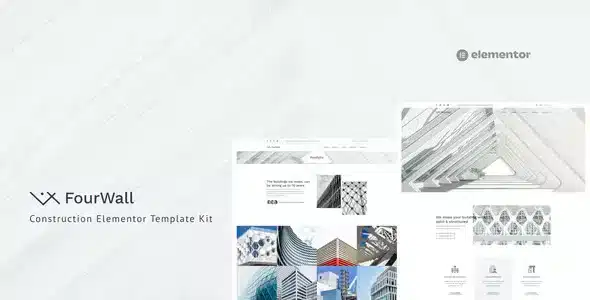 FourWall - Construction Elementor Template Kit