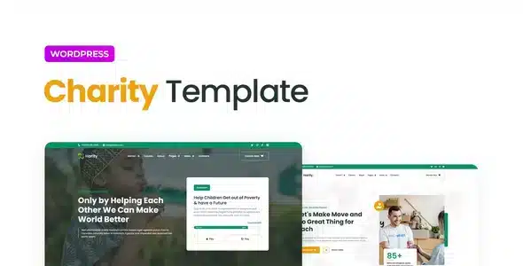 Harity - Fundraising Charity Elementor Template Kit