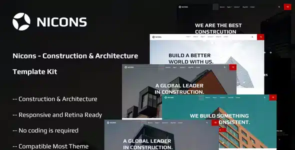 Nicons - Construction & Architecture Template Kit
