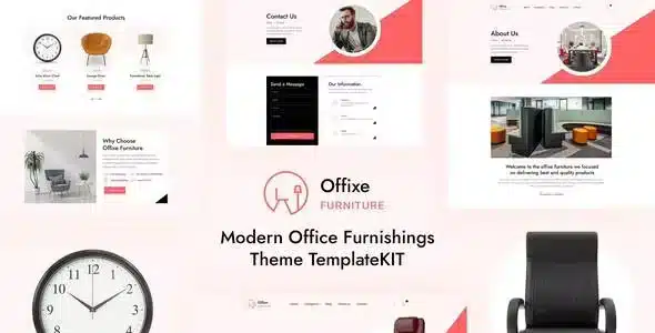 Offixe - Furniture Elementor Template Kit