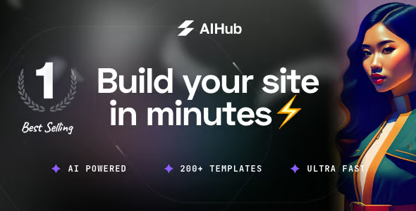 AI Hub – Startup & Technology WordPress Theme