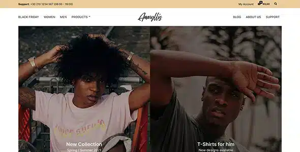 Amaryllis WordPress Theme