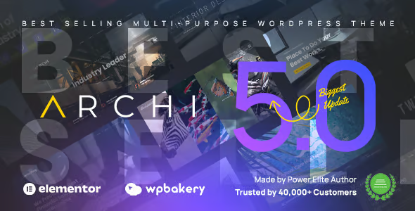 Archi - Interior Design WordPress Theme