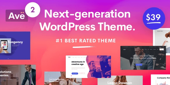Ave - Responsive Multi-Purpose WordPress Theme