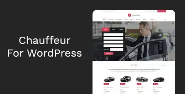 Chauffeur - Limousine, Transport And Car Hire WP Theme