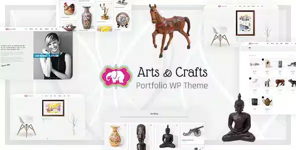Crafts & Arts - Handmade WordPress Theme