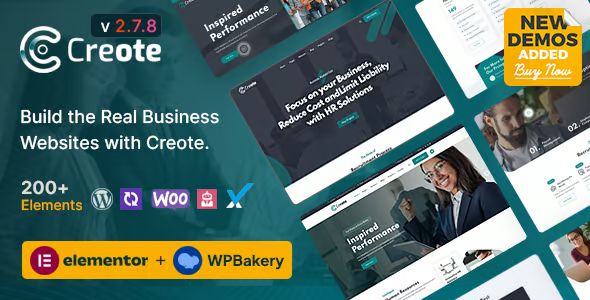 Creote - Business WordPress Theme