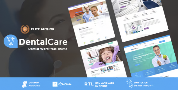 Dental Care - Dentist & Medical WordPress Theme