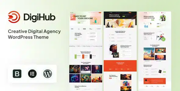 Digihub – Digital Agency WordPress Theme