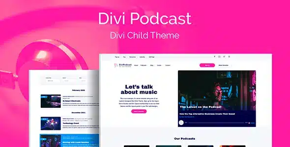 Divi Podcast Child Theme