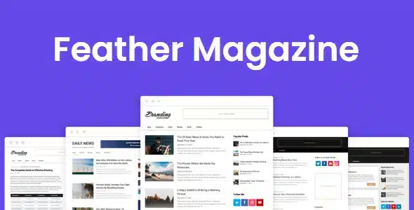 Feather Magazine Superb Themes
