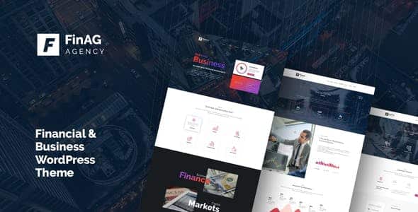 FinAg – Creative & Finance Agency WordPress Theme