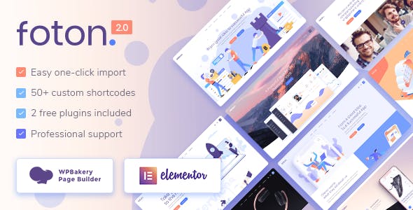 Foton – A Multiconcept Software and App Landing Theme