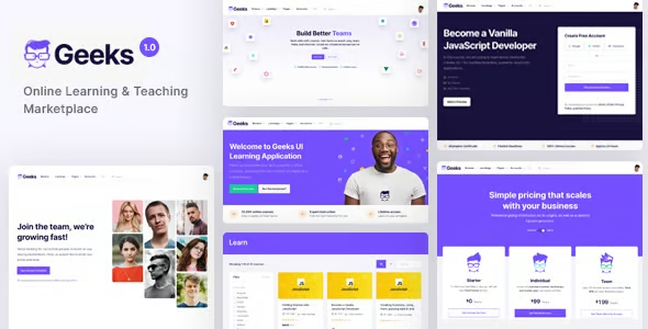 Geeks – Online Learning and Teaching Marketplace WordPress Theme