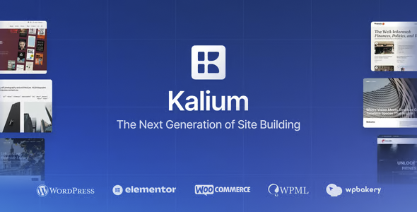 Kalium - Creative Multipurpose WordPress & WooCommerce Theme