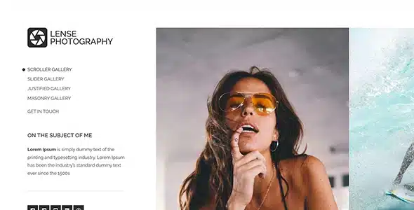 Lense WordPress Theme