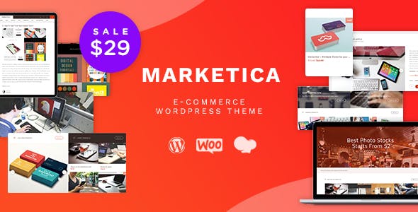 Marketica – eCommerce and Marketplace WordPress Theme