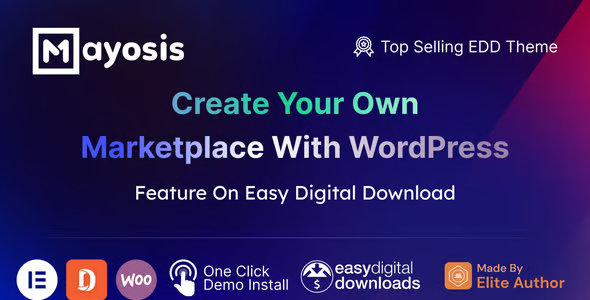 Mayosis - Digital Marketplace WordPress Theme