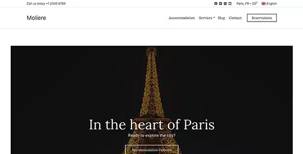 Moliere WordPress Theme