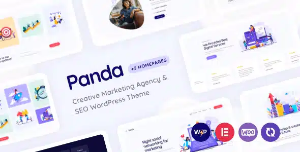 Panda – Creative Marketing Agency & SEO WordPress Theme