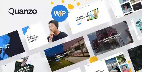 Quanzo - Personal Portfolio WordPress Theme