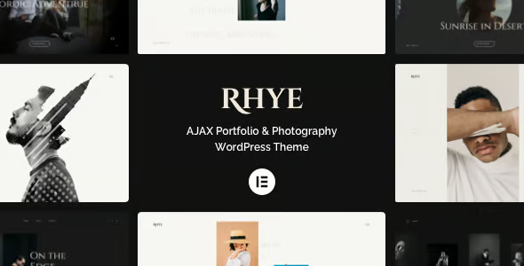 Rhye – AJAX Portfolio WordPress Theme