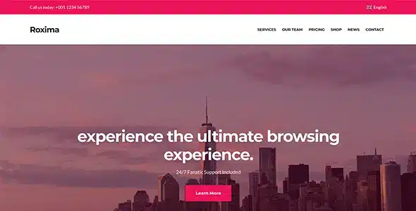 Roxima WordPress Theme