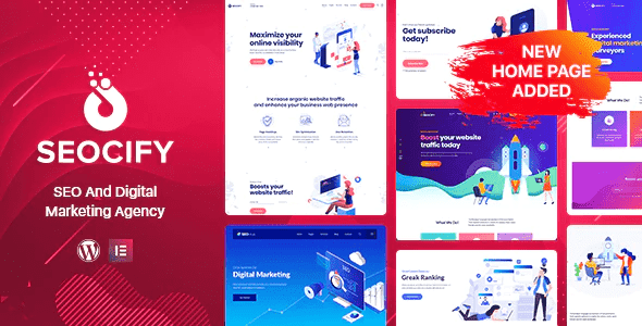 Seocify – SEO and Digital Marketing Agency WordPress Theme
