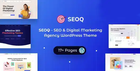 SEOQ - SEO & Digital Marketing Agency WordPress Theme